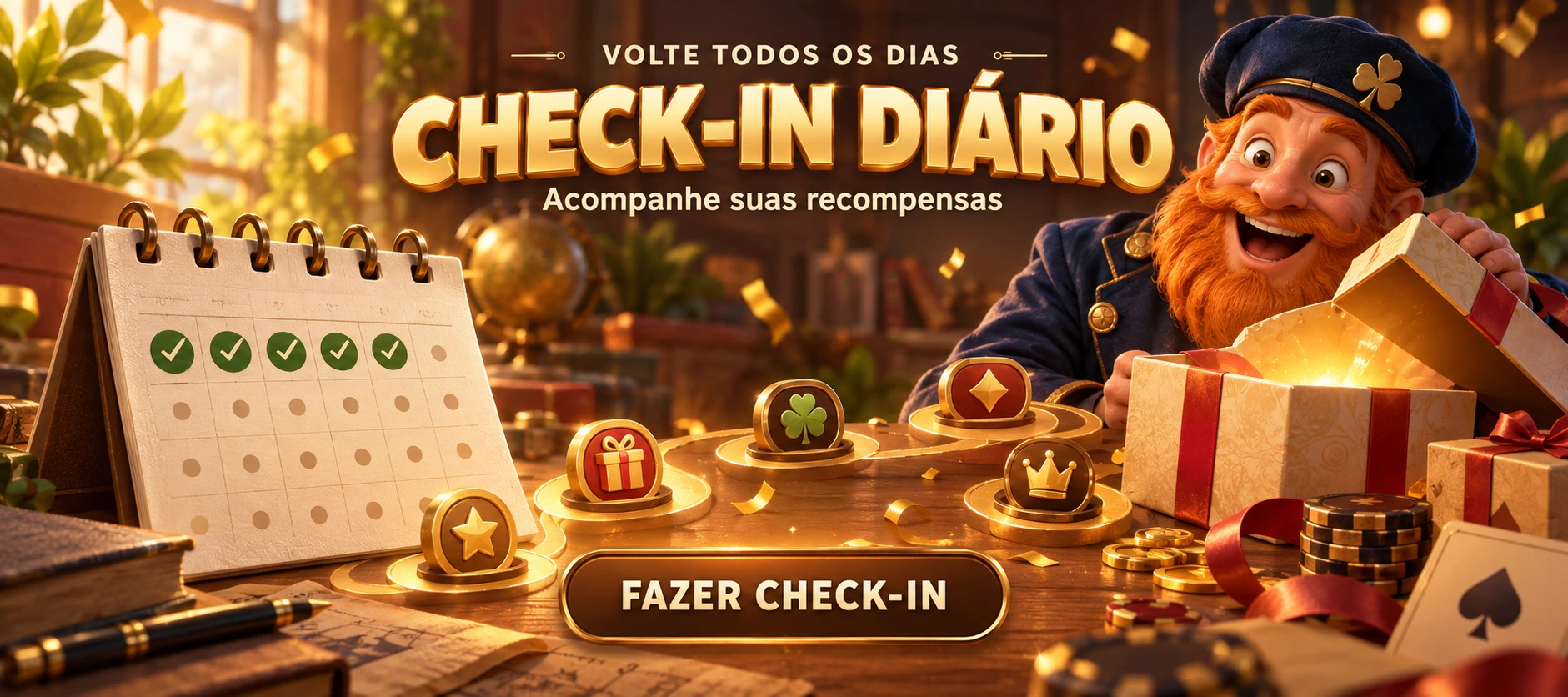 Check-in diário